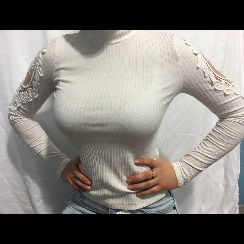 Beautiful white long sleeve